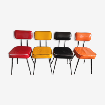 Vintage vinyl chairs