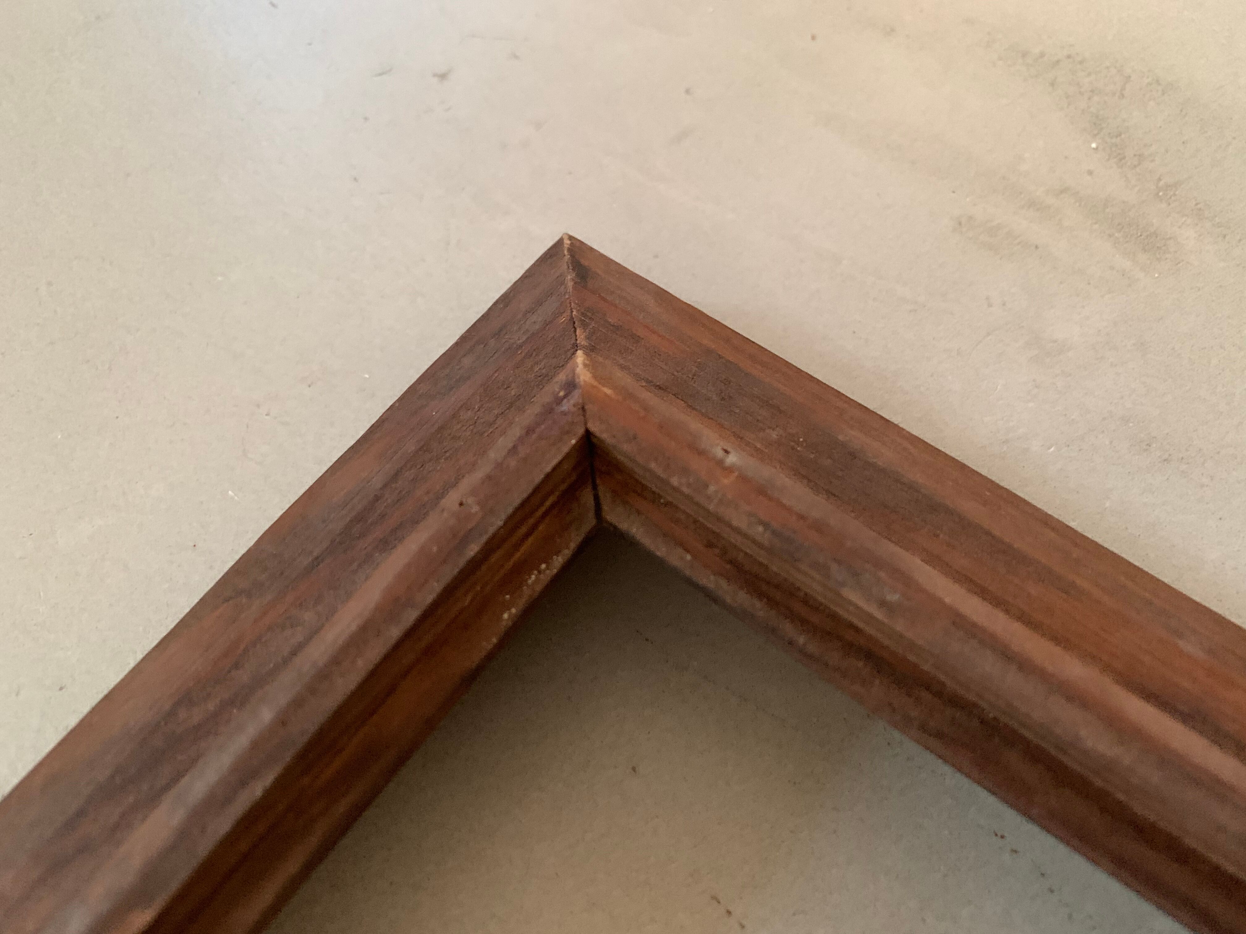 Old wooden frame 45x35cm