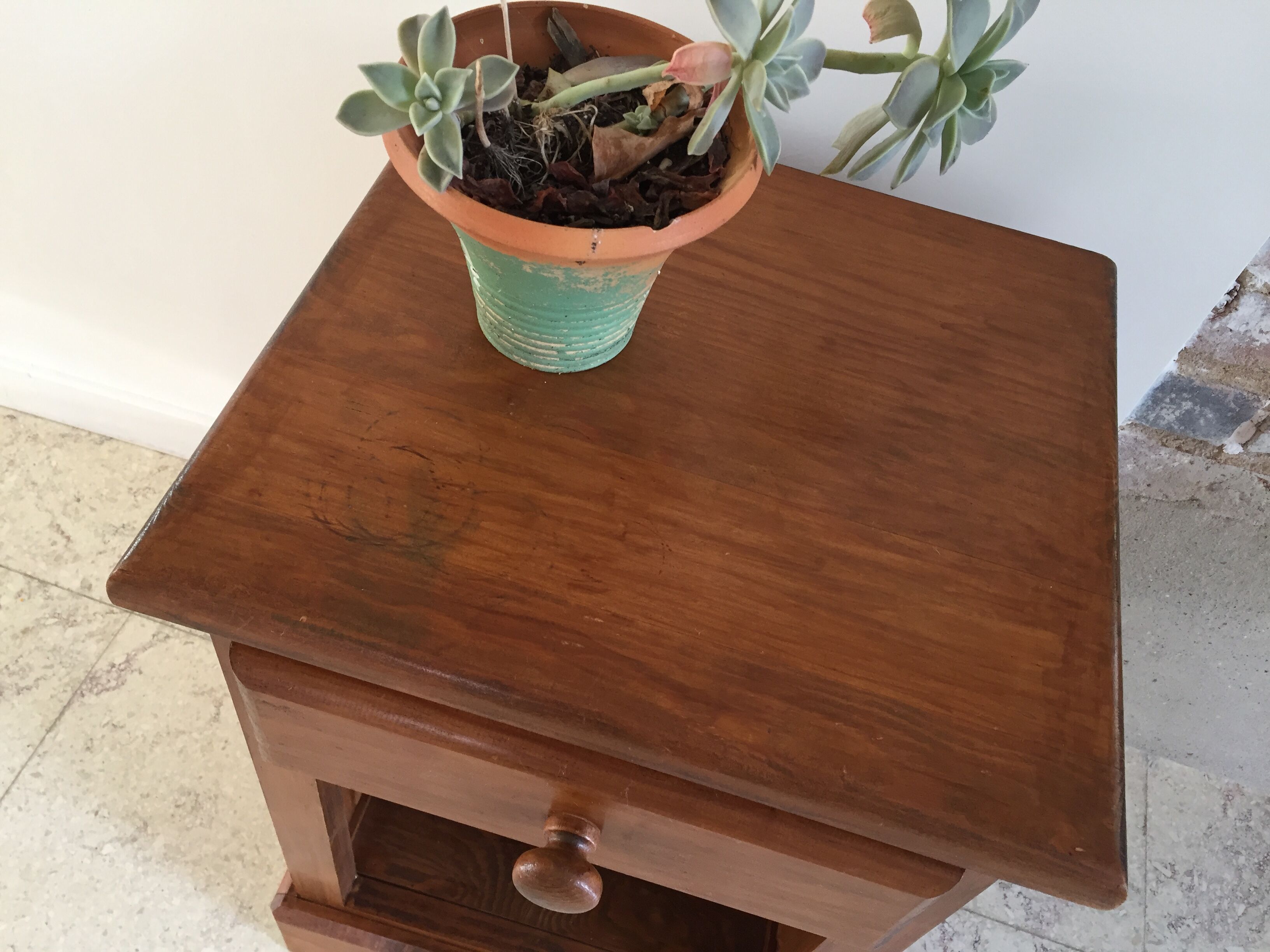 Table de chevet vintage