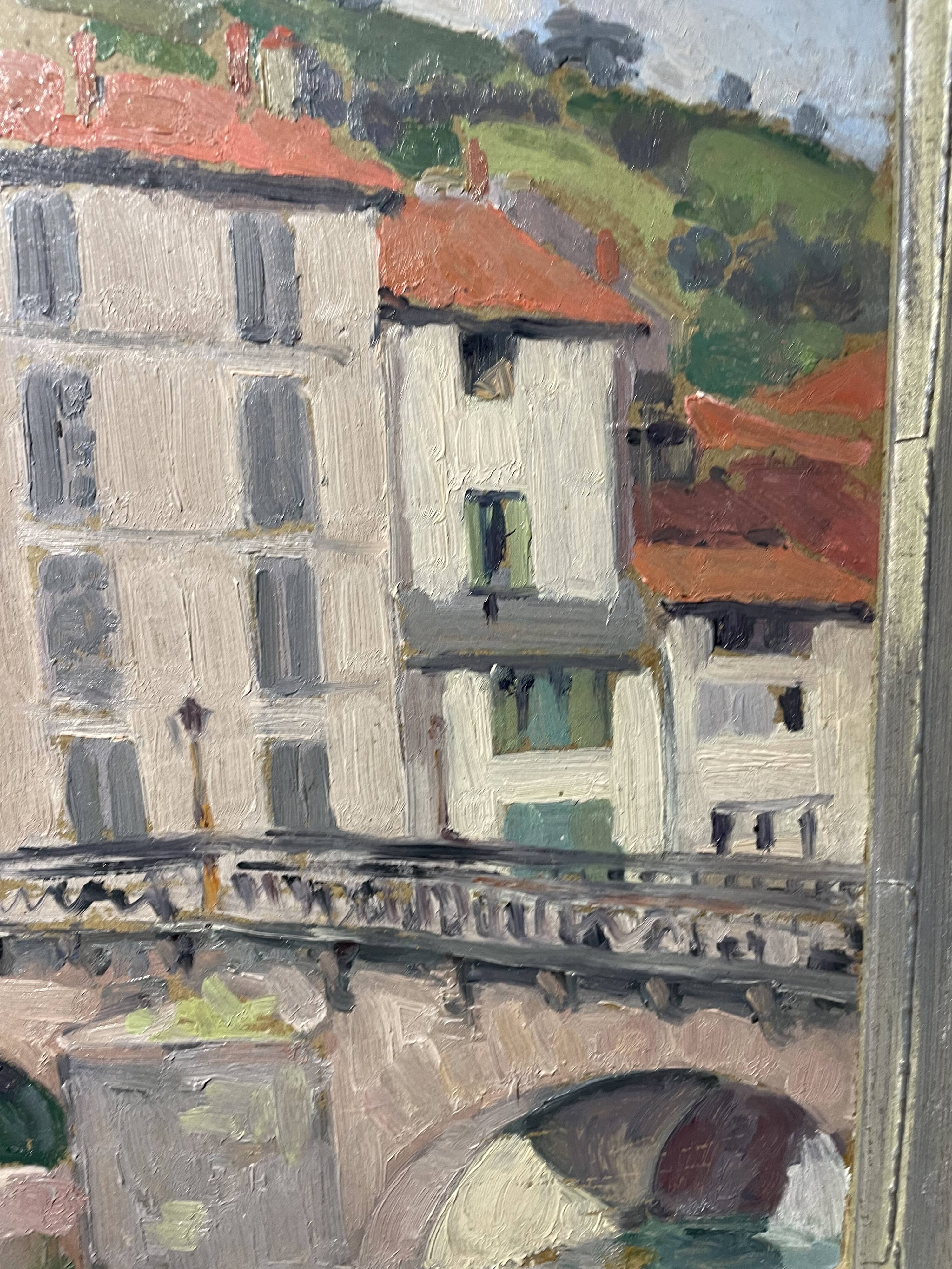 Oil on cardboard attr. to André-René Albarede