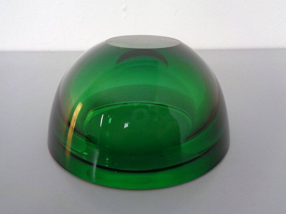Sommerso Murano Glass Bowls by Flavio Poli, 1960s, Set of 4