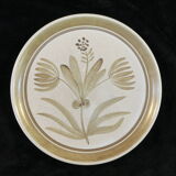 6 flat plates vintage flower decoration Lonchamp