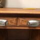 Old restored oak desk