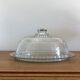 Bell and glass tray plate plate