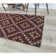 1970s Turkish Handwoven Wool Kilim Runner 81x200
