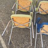 Set of 6 vintage chairs