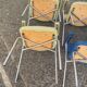 Lot de 6 chaises vintages