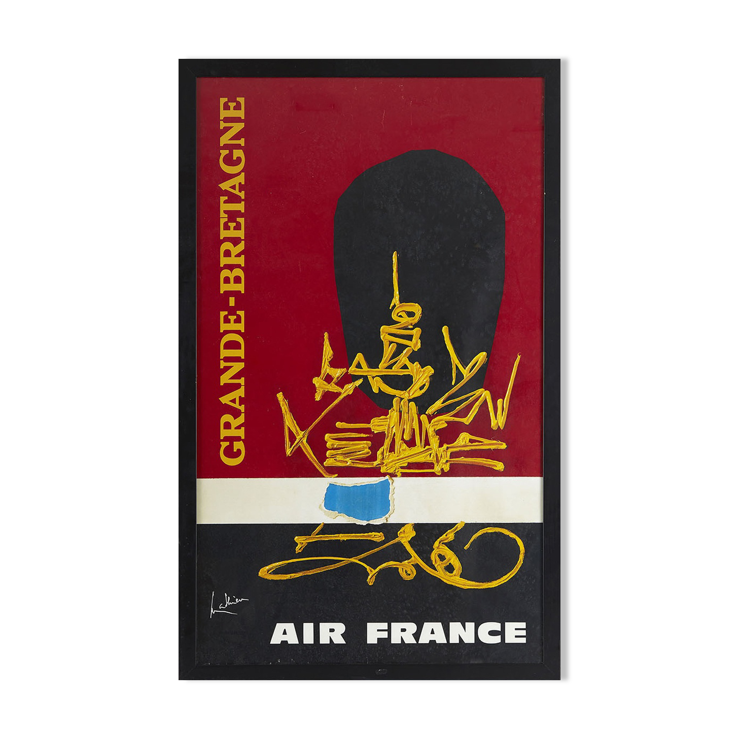 Georges Mathieu: Air France United Kingdom, 1967