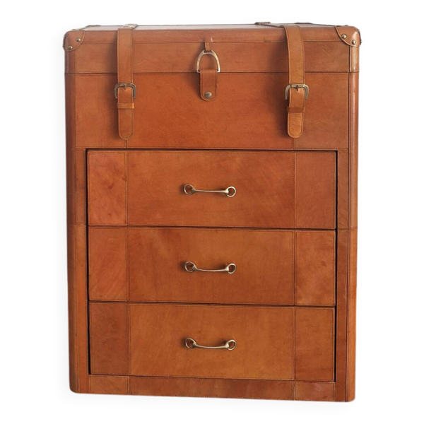 Commode / Buffet en cuir Hermès