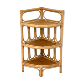 Angle shelves to be put in rattan years 60