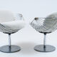 Pair of Atomic armchairs by Rudi Verelst 1970