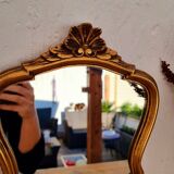 Baroque golden mirror