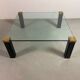 Hollywood Regency Mid-century Design Peter Ghyczy Glass & Brass.