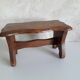 Old wooden stool or step