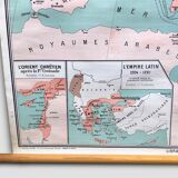 Pull-down chart 'crusades of the early middle ages'