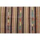 1970s Vintage Turkish Oushak Handmade Wool Cotton Tan Area Rug 145x238