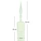 Italian carafe Empoli green with diamond point relief
