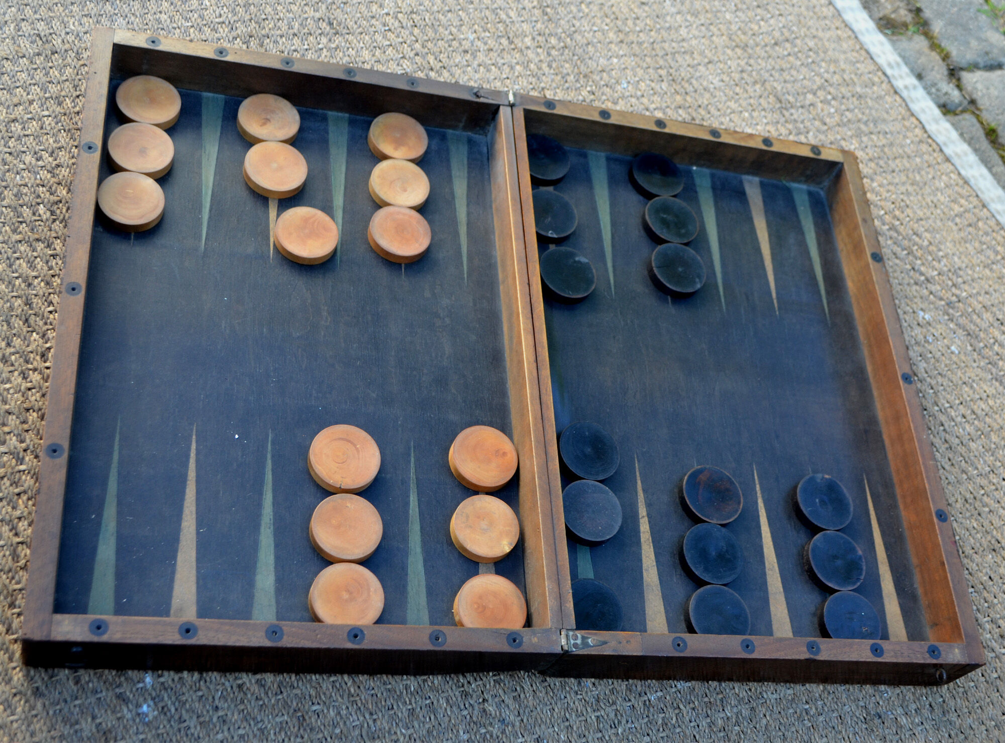 Jeu de dames et backgammon