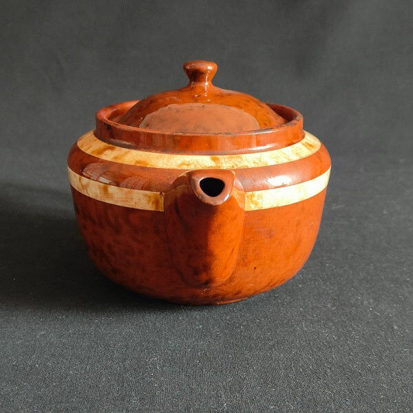 Teapot coffee maker Digoin Sarreguemines model Mary