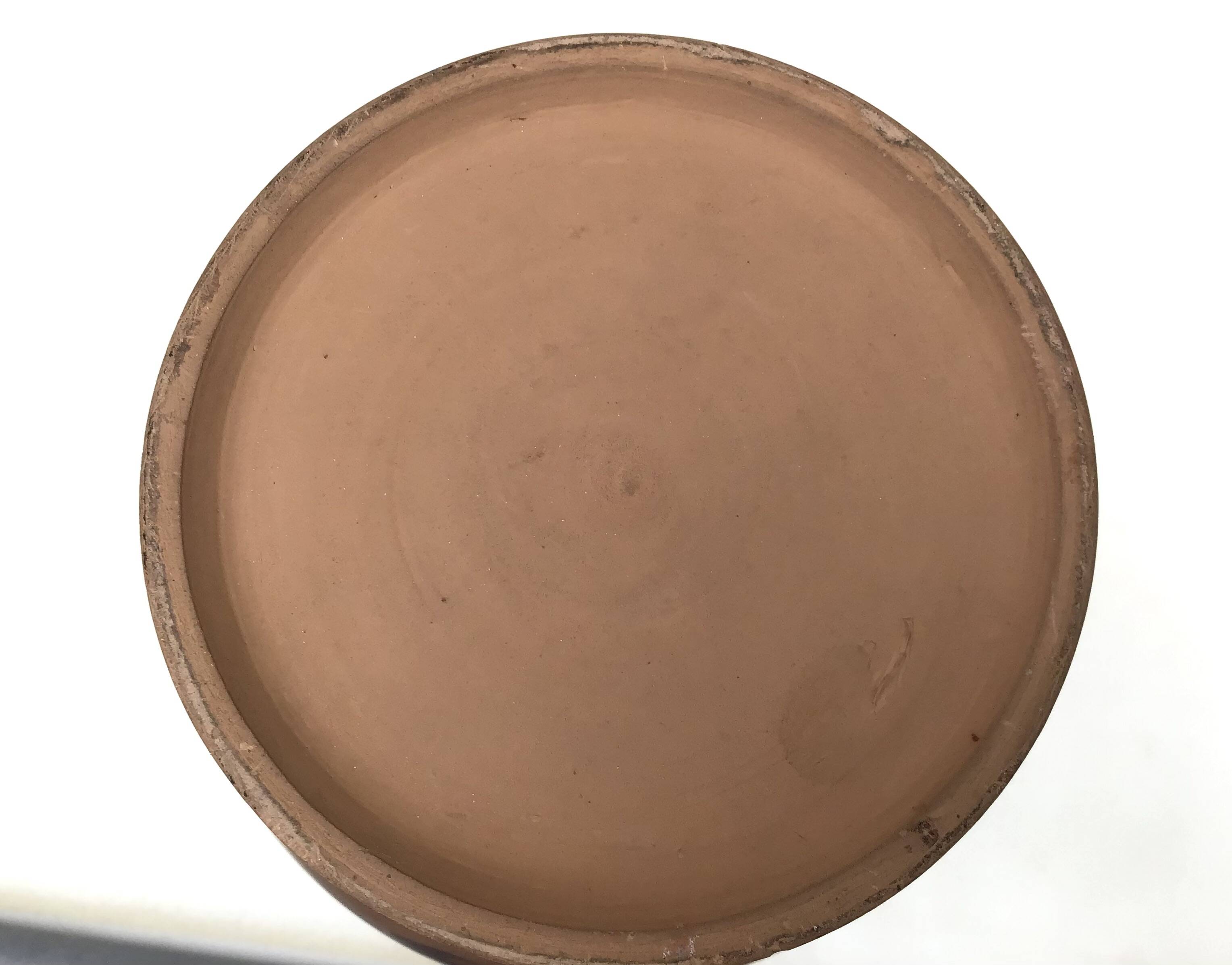 Reproduction of a Greek Attic-style black-figure vase depicting warriors