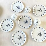 6 Bernardaud plates for Air France