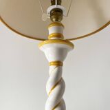 Twisted ceramic lamp 1970