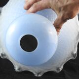 Globe suspension en verre opalescent
