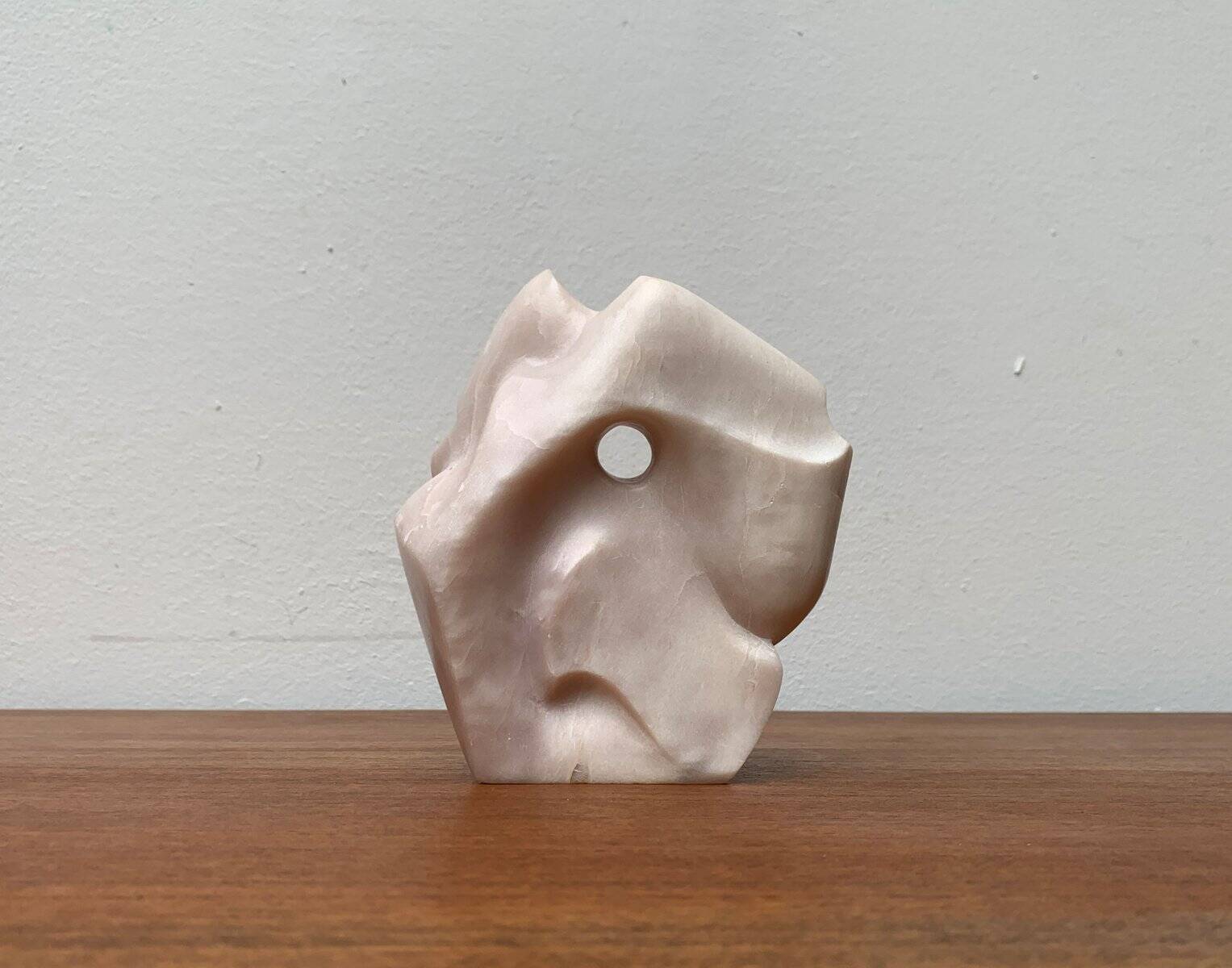 Vintage postmodern stone sculpture