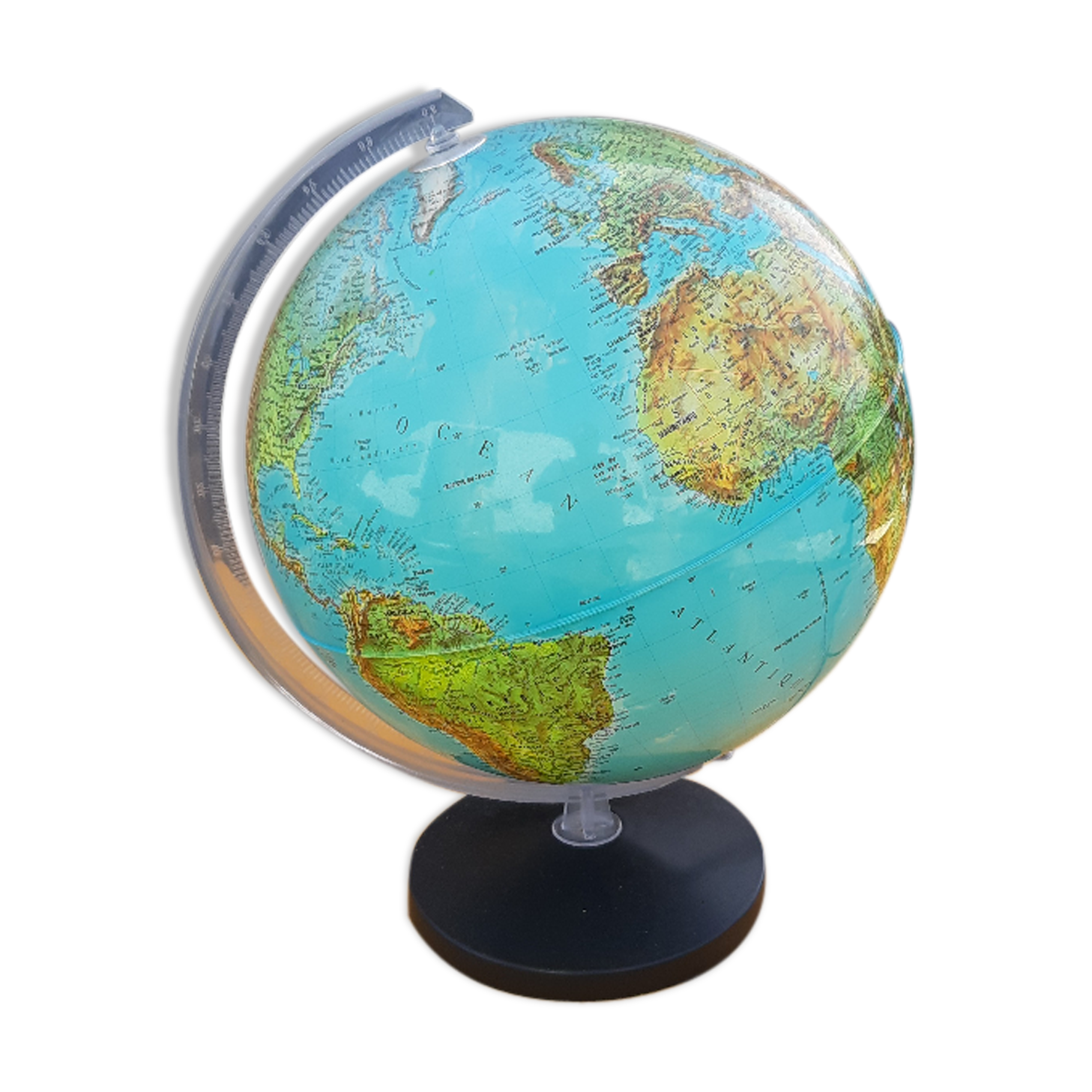 Lampe Mappemonde éclairante