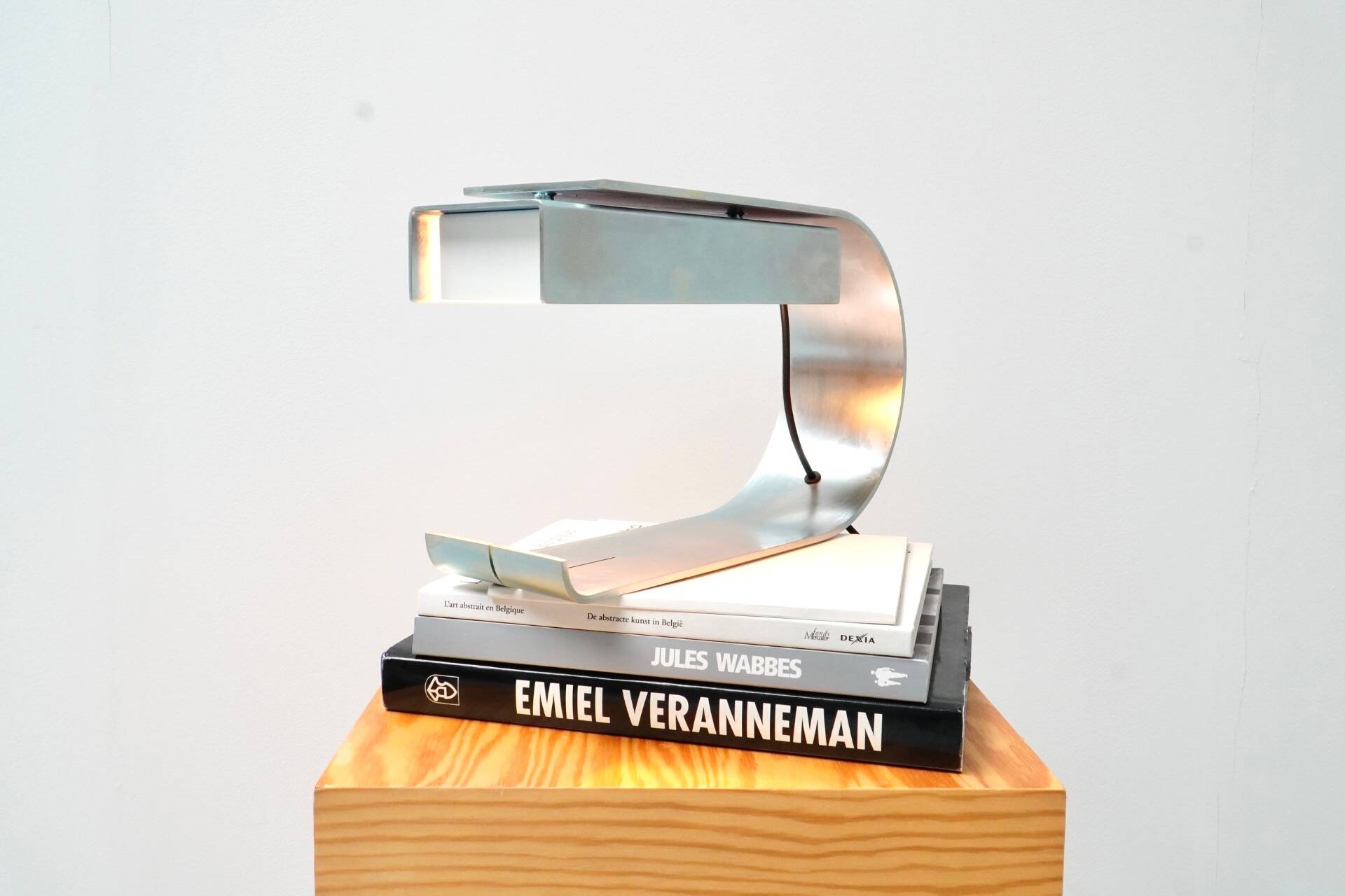 Christophe Gevers, Lampe de table en acier galvanisé