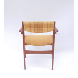 Scandinavian Danish vintage yellow armchair