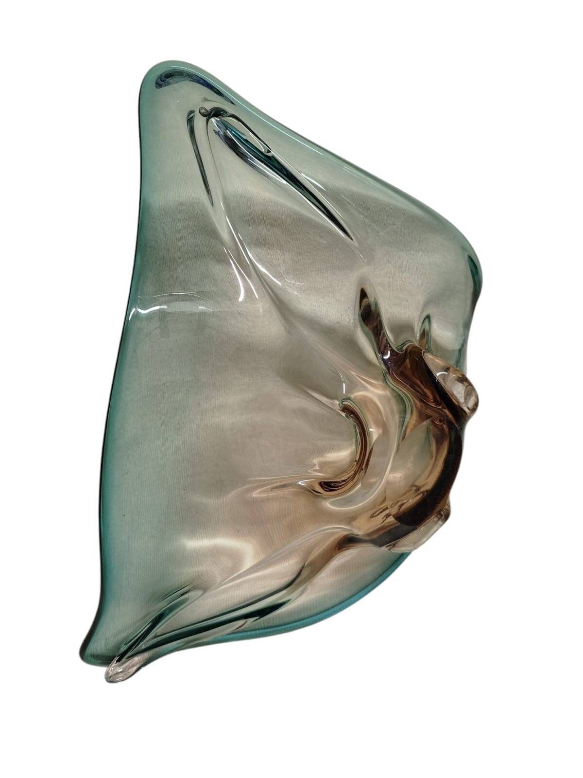 Plat en verre de Murano