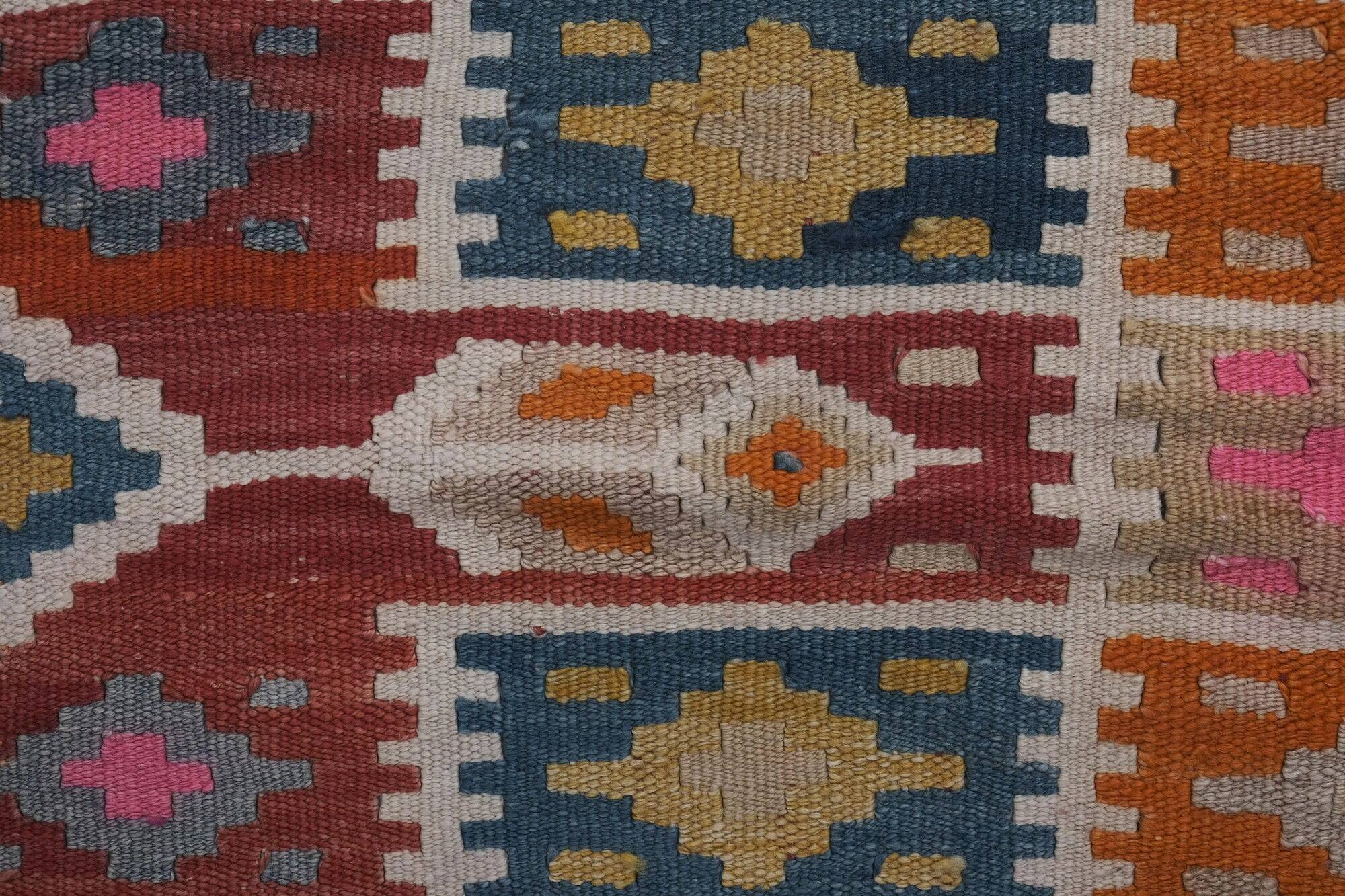 Vintage Turkish hallway rug 75x505 cm
