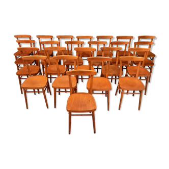 Set of 23 chairs Ton Bystřice, Thonet