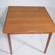 Table à manger extensible design danois en teck vintage années 60