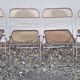 Set of 4 Plia chairs by Piretti for Castelli