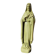 Ancient statue of Saint Thérèse of Lisieux – patinated olive green plaster