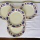 4 dessert plates of Badonviller model Mousmee 221009