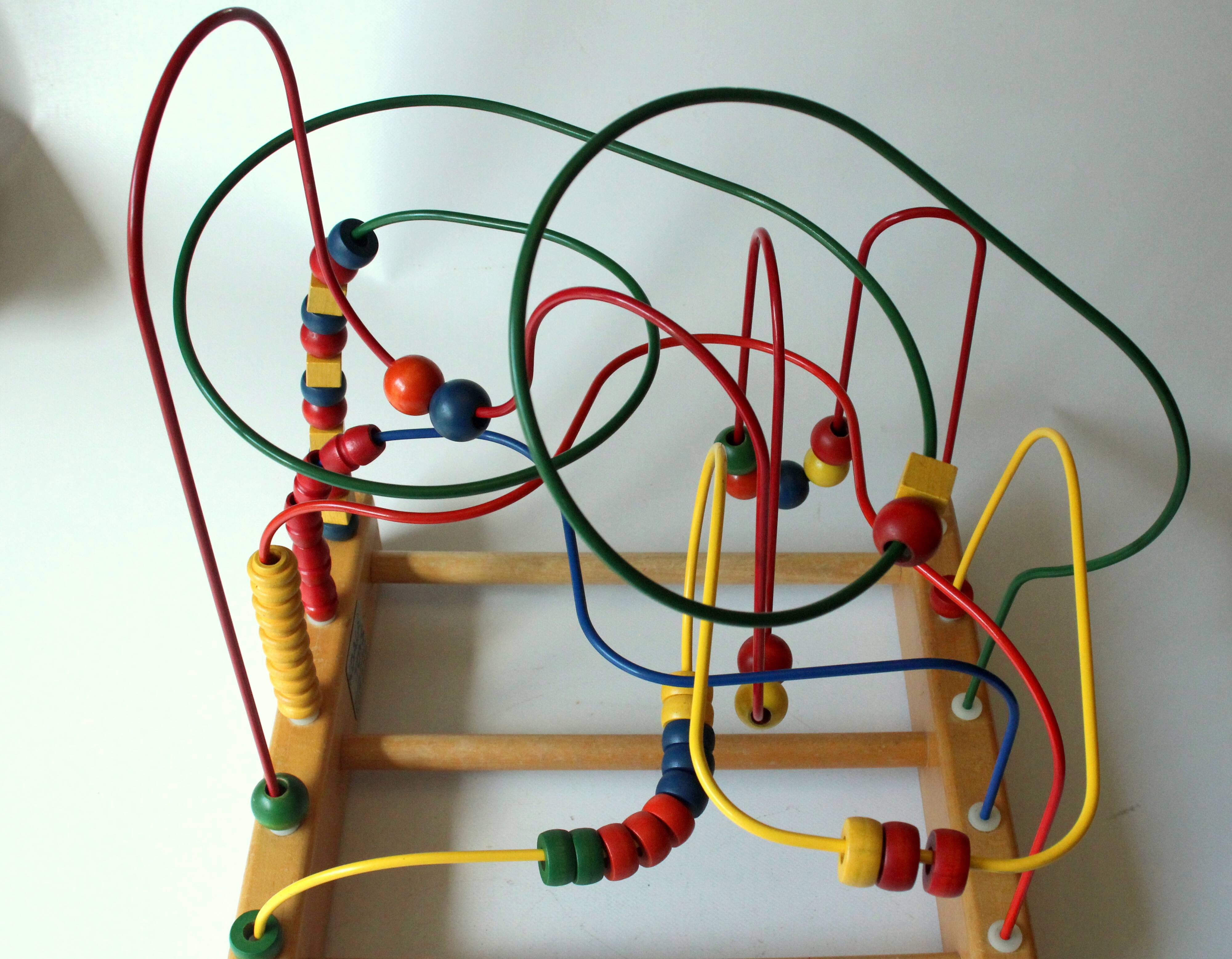 Labyrinth - large wood and metal toy for babies and toddlers