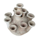 Anemone candle holder, centrepiece chandelier, raw minimalist ceramic sculpture.