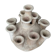 Anemone candle holder, centrepiece chandelier, raw minimalist ceramic sculpture.