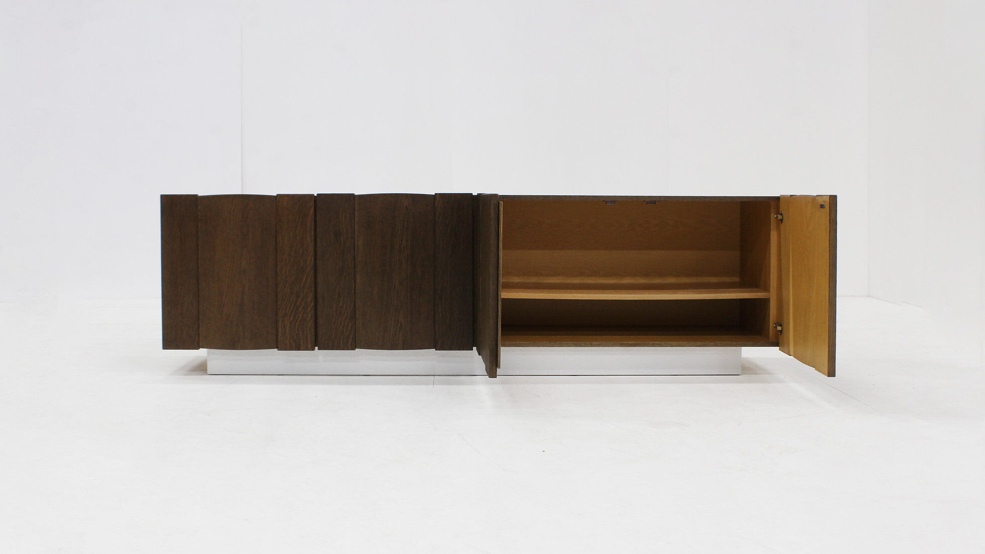 Vintage brutalist sideboard 1970s