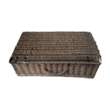 Vintage rattan case