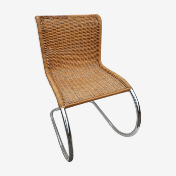 Mr 10 rattan armchair by Ludwig Mies Van der Rohe