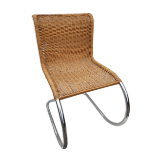 Mr 10 rattan armchair by Ludwig Mies Van der Rohe