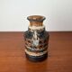 Ceramic vase from the Danish modern mid-century studio, 1960s.