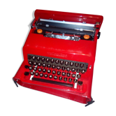 Valentine typewriter Sottsass for Olivetti