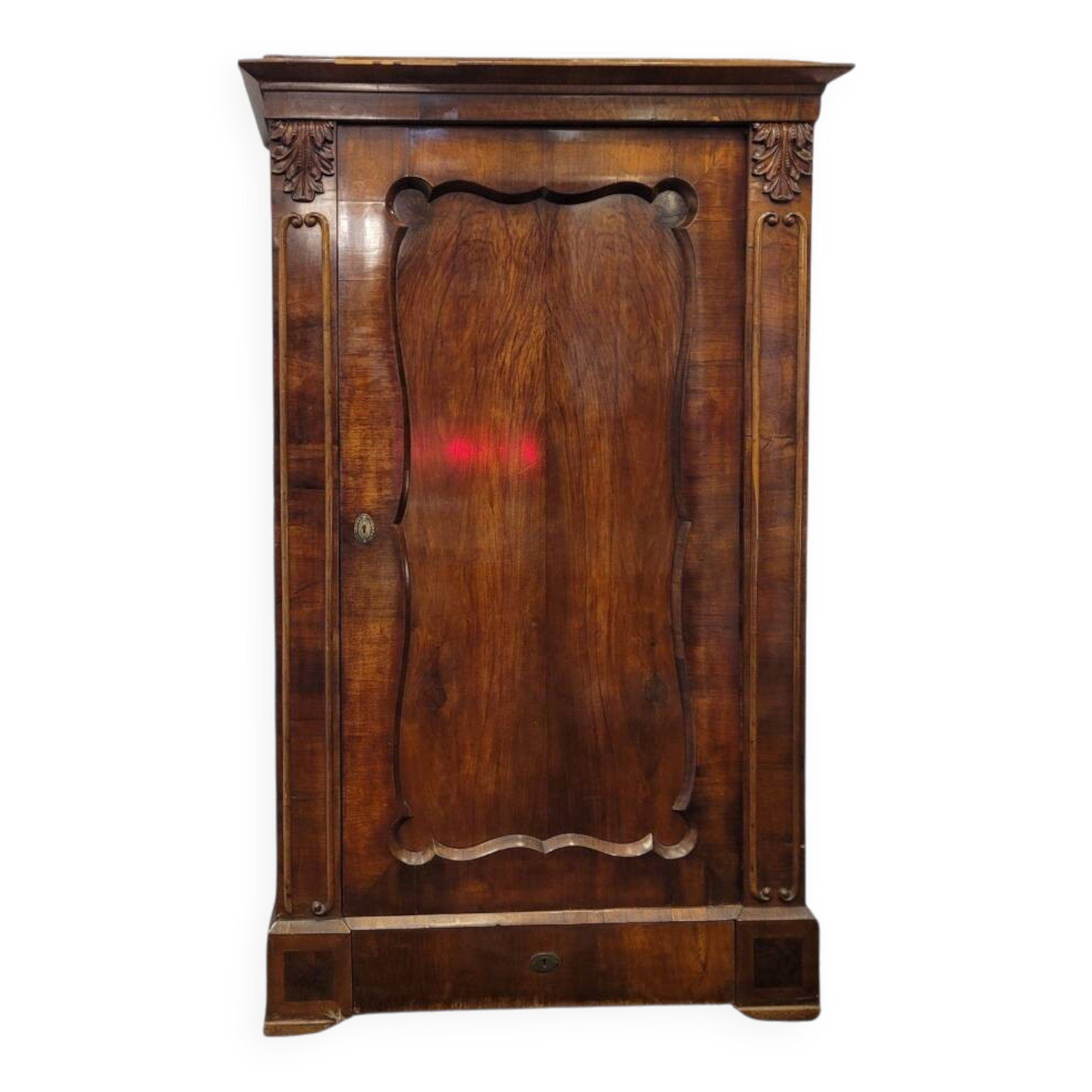 Armario / Gabinete estilo Biedermeier, madera de fresno, circa 1840 – Alemania