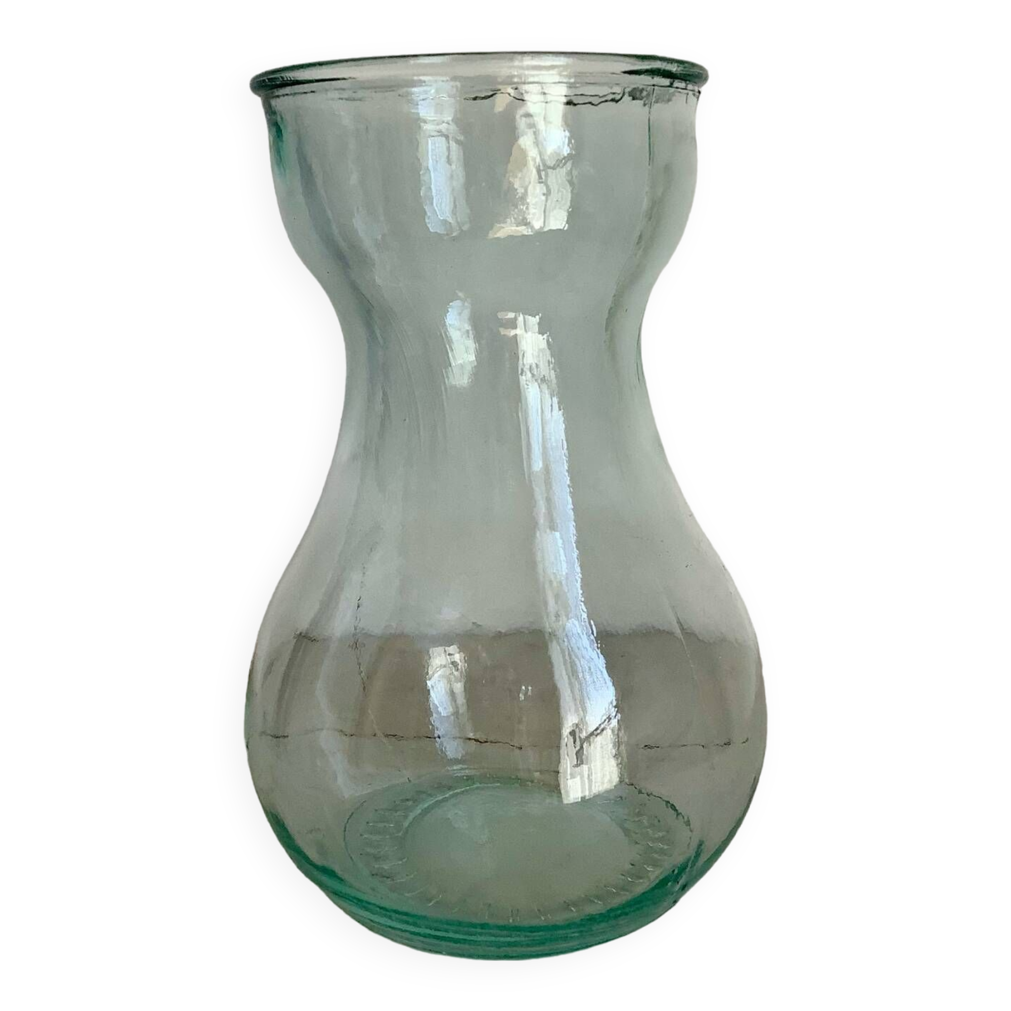 Glass vase for bulb, hyacinth