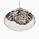 Attributed to AV Mazzega Mid-Century Modern Italian Murano Glass Pendant, 1970s